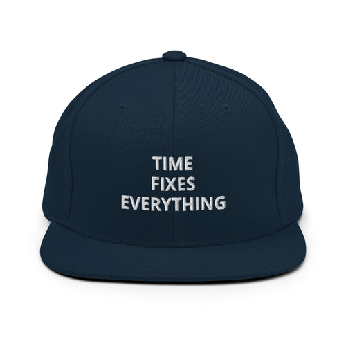 TFE Snapback Hat (White text)