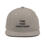 TFE Snapback Hat (Black text)