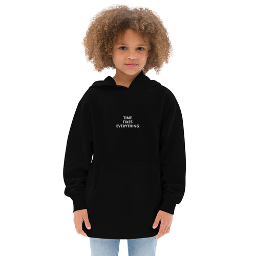 Sweat à capuche TFE pour enfants (TEXTE BLANC)
