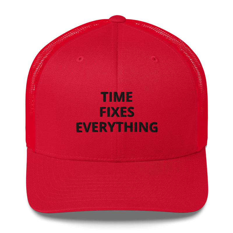 TFE Trucker Cap (Black text)