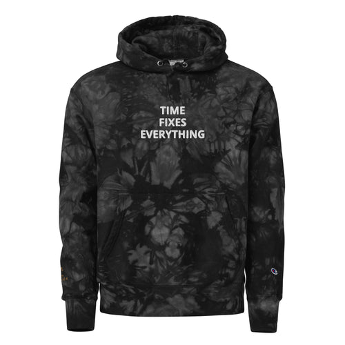 TFE Unisex Champion tie-dye hoodie
