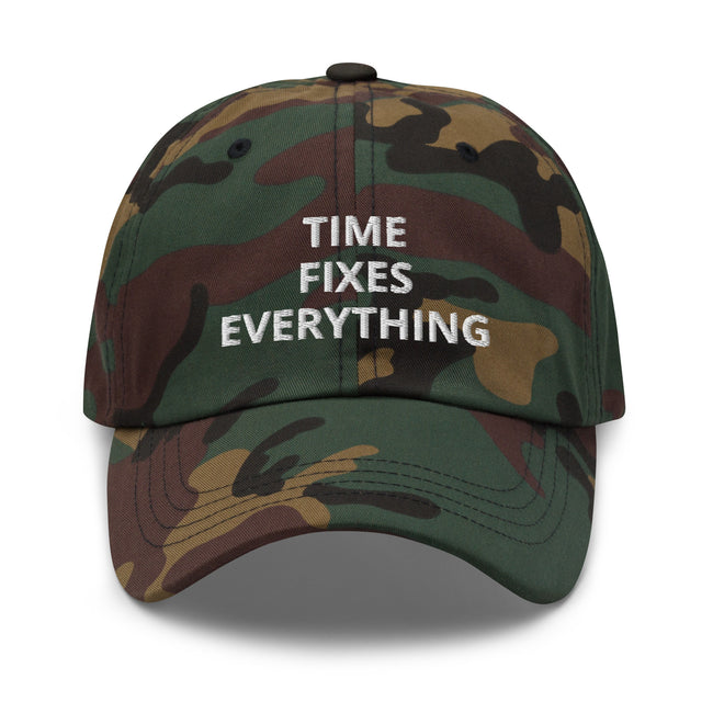 TFE Dad Cap (White text)
