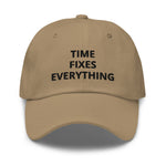 TFE Dad Cap (Black text)