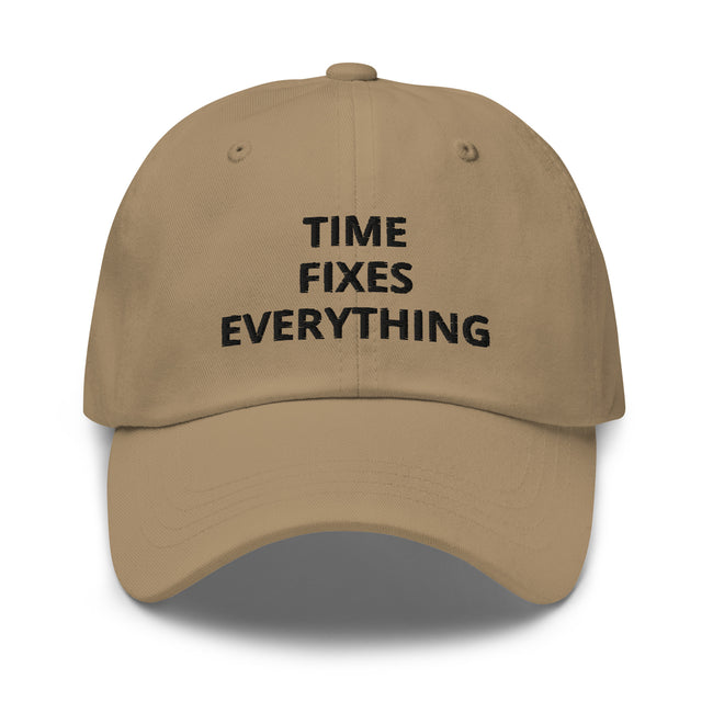 TFE Dad Cap (Black text)