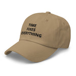 TFE Dad Cap (Black text)