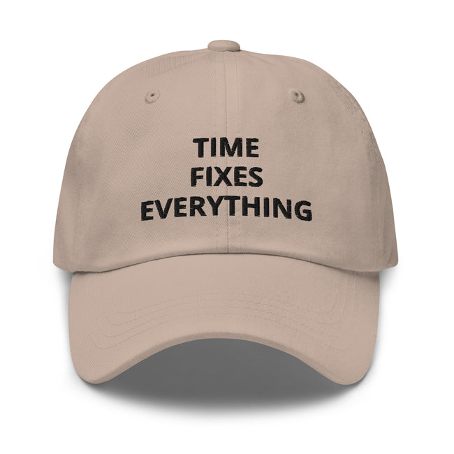 TFE Dad Cap (Black text)