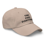 TFE Dad Cap (Black text)