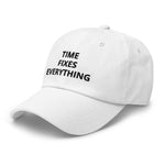 TFE Dad Cap (Black text)