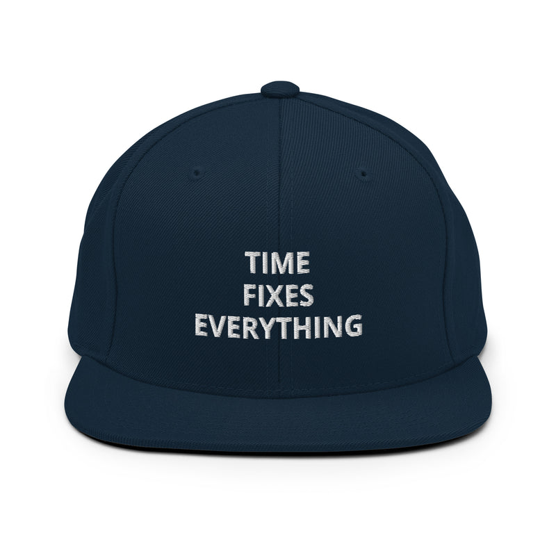 TFE Snapback Hat (White text)