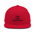 TFE Snapback Hat (Black text)