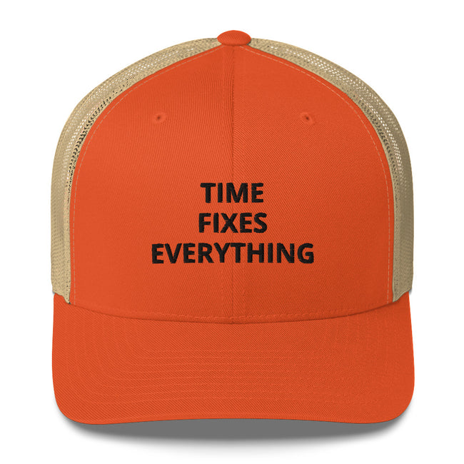 TFE Trucker Cap (Black text)