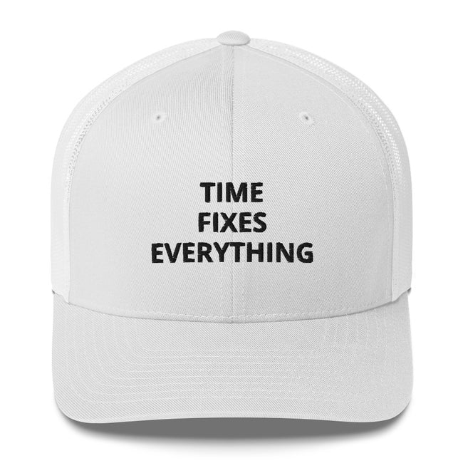 TFE Trucker Cap (Black text)