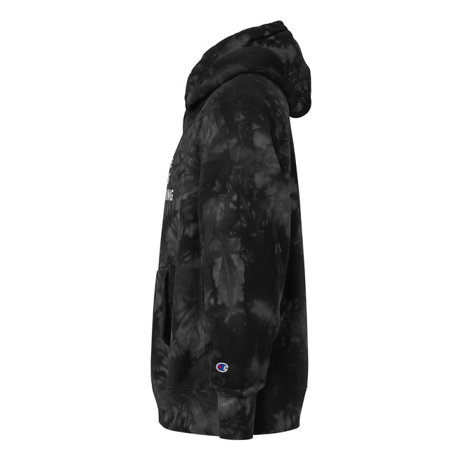 TFE Unisex Champion tie-dye hoodie