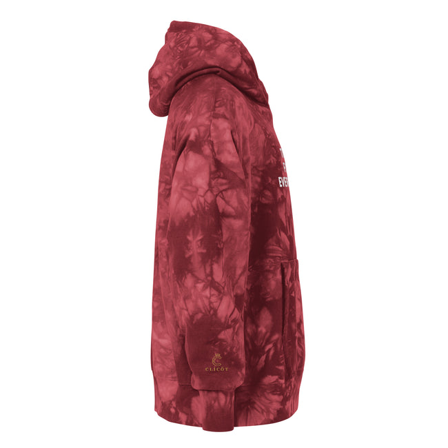 TFE Unisex Champion tie-dye hoodie