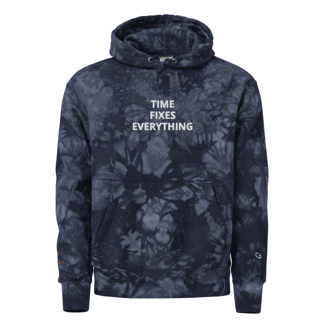 TFE Unisex Champion tie-dye hoodie