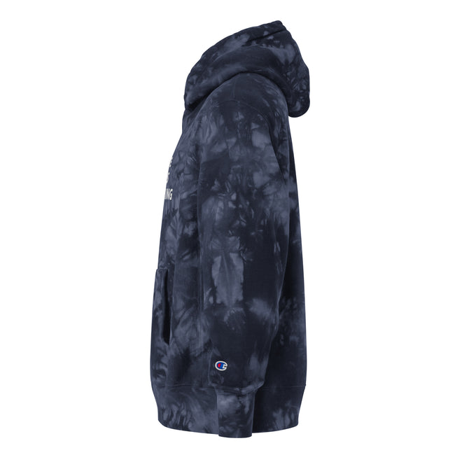 TFE Unisex Champion tie-dye hoodie