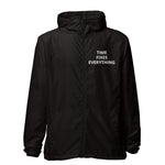 TFE Veste coupe-vent unisexe légère zippée - Noir / XS