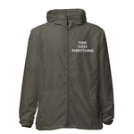 TFE Unisex lightweight zip up windbreaker