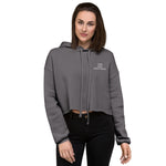 TFE Crop Hoodie (WHITE LETTERING)