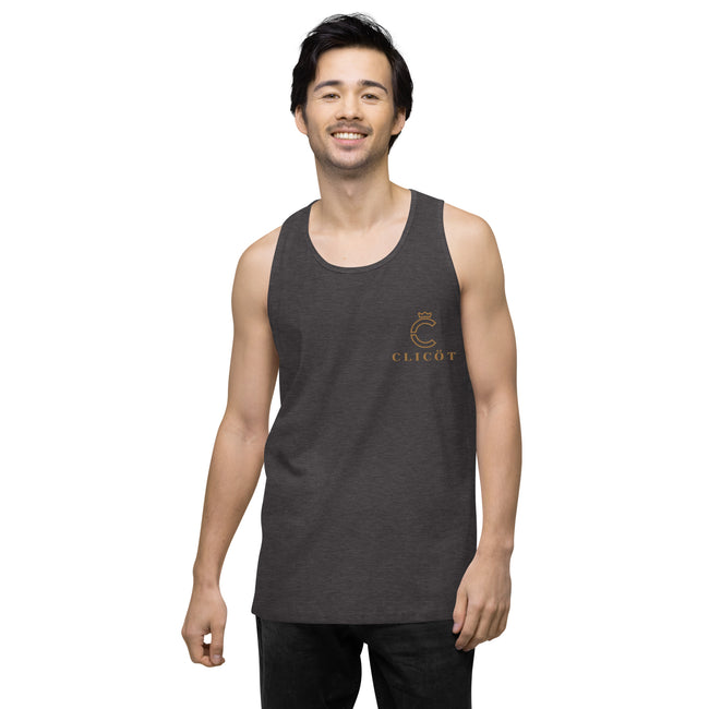 Débardeur premium homme (Broderie)