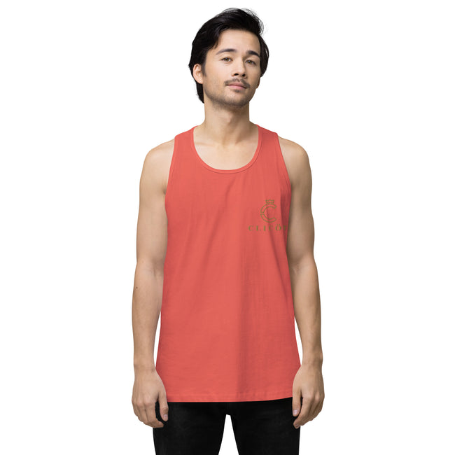 Débardeur premium homme (Broderie)