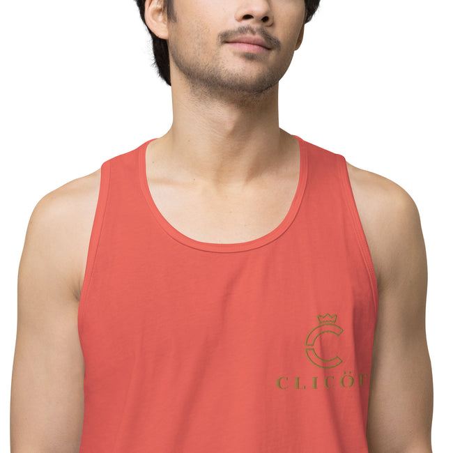 Débardeur premium homme (Broderie)