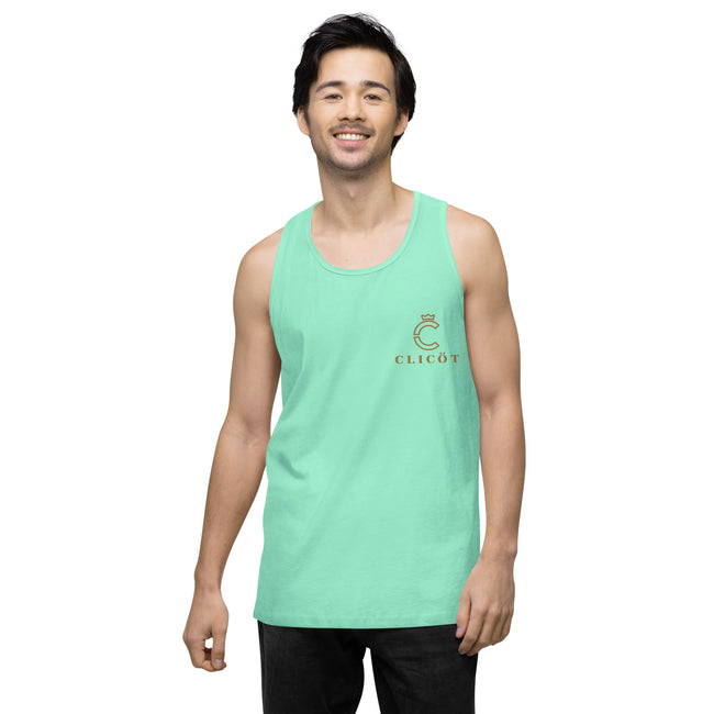 Débardeur premium homme (Broderie)