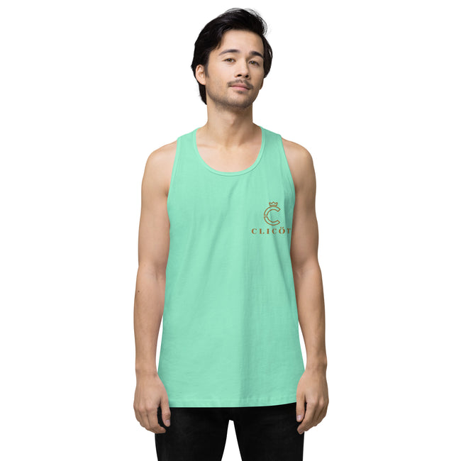 Débardeur premium homme (Broderie)