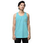Débardeur premium homme (Broderie)