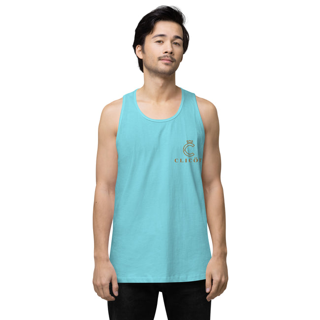 Débardeur premium homme (Broderie)