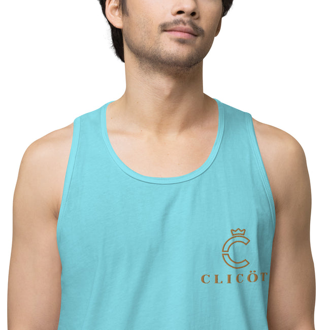 Débardeur premium homme (Broderie)