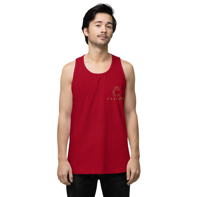 Débardeur premium homme (Broderie)