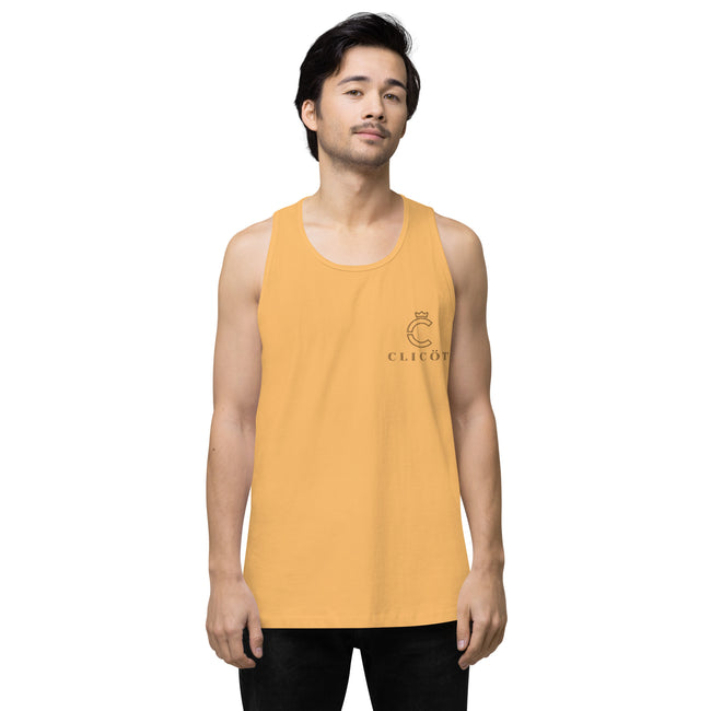 Débardeur premium homme (Broderie)