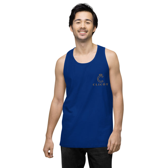 Débardeur premium homme (Broderie)