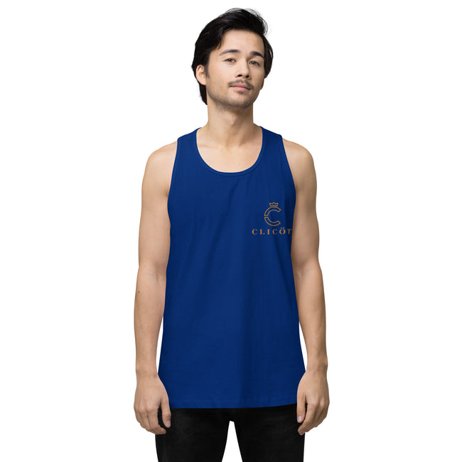 Débardeur premium homme (Broderie)