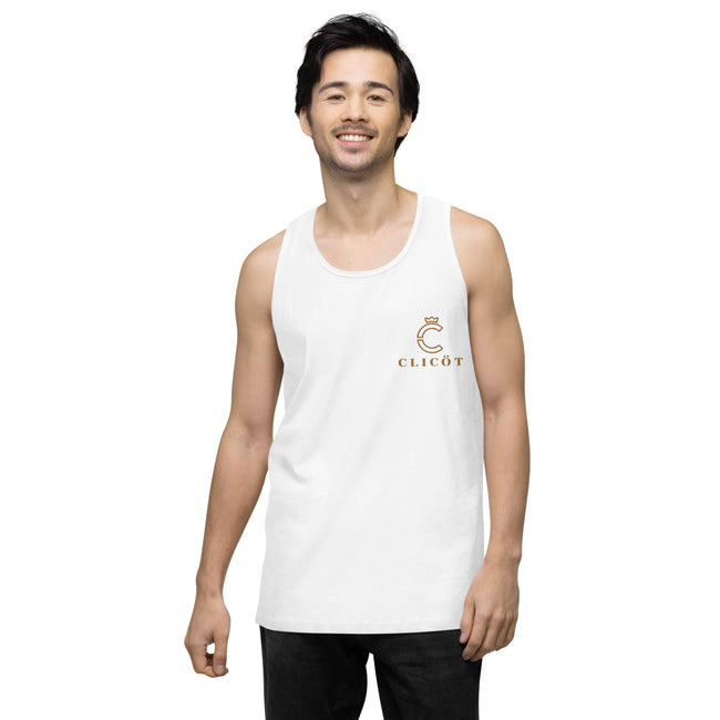 Débardeur premium homme (Broderie)