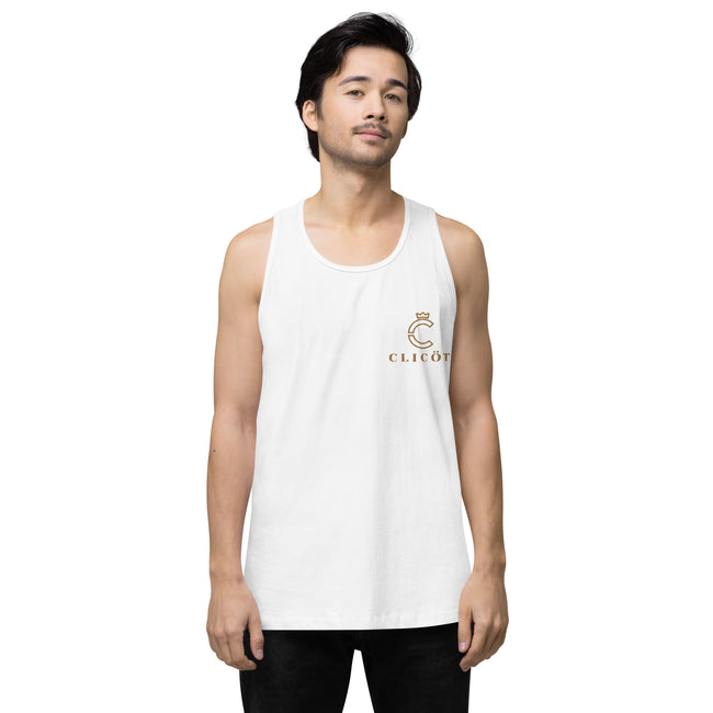Débardeur premium homme (Broderie)