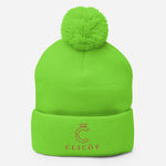 Pom-Pom Beanie (embroidery)