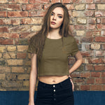 Women’s Crop Tee (embroidery)