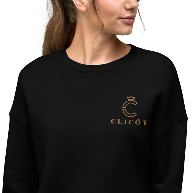 Crop Sweatshirt (embroidery)