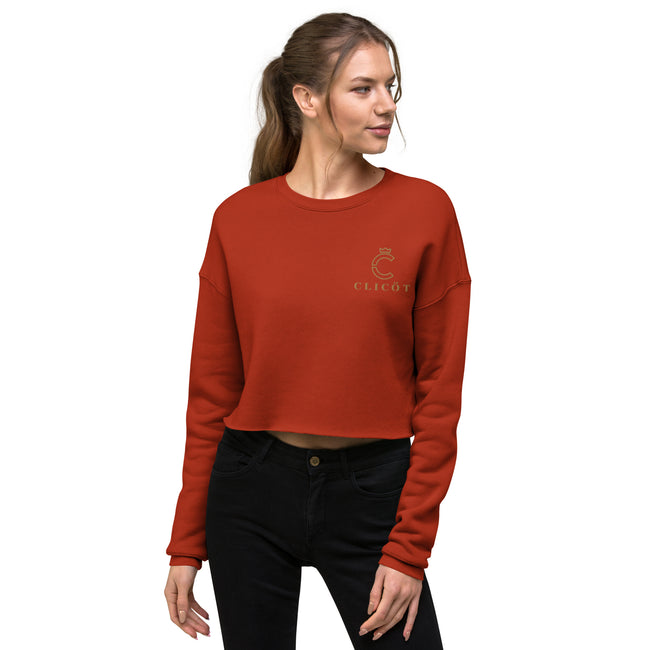 Crop Sweatshirt (embroidery)