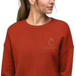 Crop Sweatshirt (embroidery)